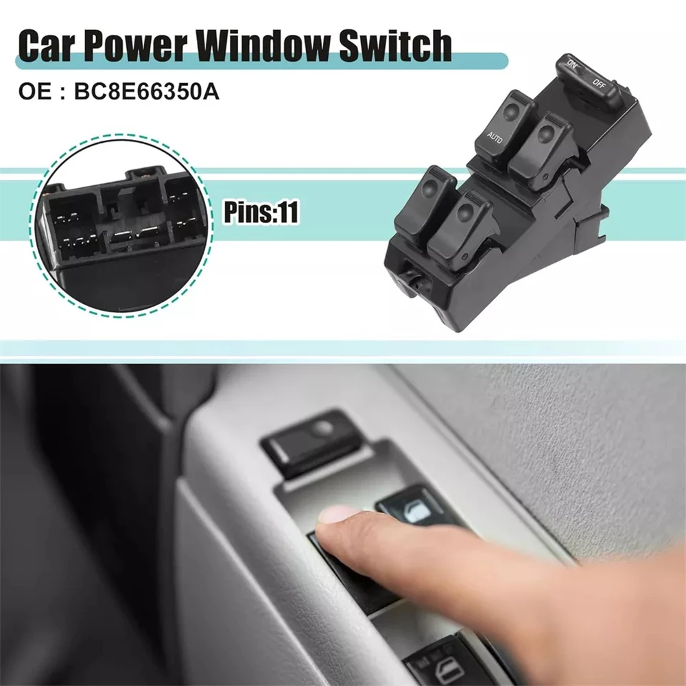 for Mazda MPV Protege 1996-1998 LHD Master Electric Power Window Control Switch Regulator BC8E-66-350A B01A-55-350D
for Mazda MPV Protege 1996-1998 LHD Master Electric Power Window Control Switch Regulator BC8E-66-350A B01A-55-350D