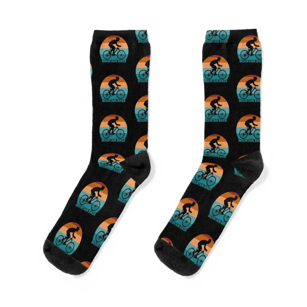 Mountain biker - retro sunset biking Socks floral golf Toe sports man Socks Men Women's
Mountain biker - retro sunset biking Socks floral golf Toe sports man Socks Men Women's
