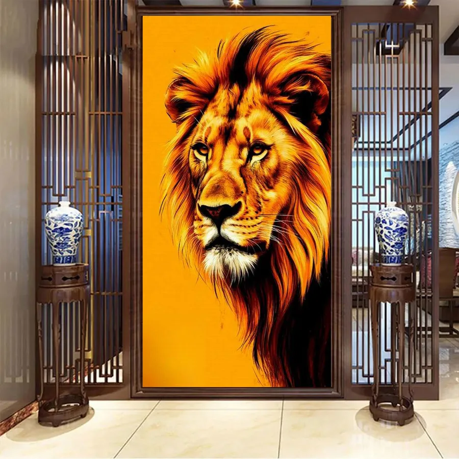 Lion Large Size Diy Diamond Art For Adults Painting Kits New Collection Wild Animals Full Mosaic Embroidery Picture Wall Decor
Lion Large Size Diy Diamond Art For Adults Painting Kits New Collection Wild Animals Full Mosaic Embroidery Picture Wall Decor