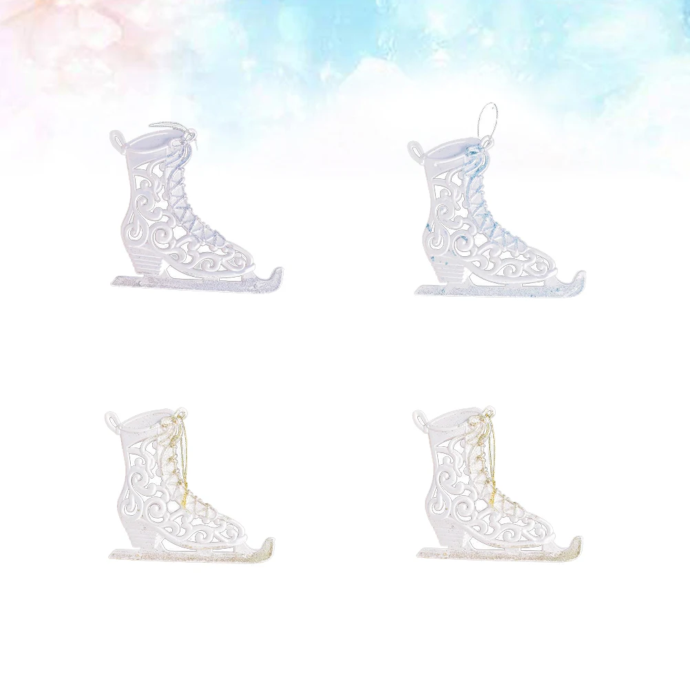 4pcs Christmas Skating Shoes Pendant Acrylic Hanging Decoration Premium Wall Crafts Party Supplies Blue Golden Silver 
4pcs Christmas Skating Shoes Pendant Acrylic Hanging Decoration Premium Wall Crafts Party Supplies Blue Golden Silver