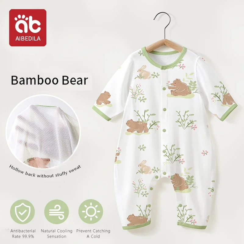 AIBEDILA Newborn Baby Girl Ventilate Jumpsuit Thin Comfortable Bodysuit One Piece Boy Summer Outfits Clothing
AIBEDILA Newborn Baby Girl Ventilate Jumpsuit Thin Comfortable Bodysuit One Piece Boy Summer Outfits Clothing