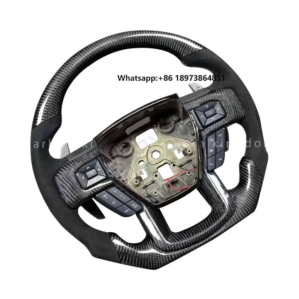 Steering Wheel for Ford Ranger Ford Raptor F150 F-150 SVT Carbon Fiber Steering Wheel
Steering Wheel for Ford Ranger Ford Raptor F150 F-150 SVT Carbon Fiber Steering Wheel