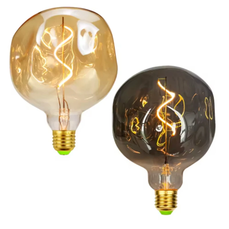E27 Vintage Led Bulb 4W 110V Dimmable Special Shaped Big Stone Bulb Festival Events Decorative Bulb B
E27 Vintage Led Bulb 4W 110V Dimmable Special Shaped Big Stone Bulb Festival Events Decorative Bulb B