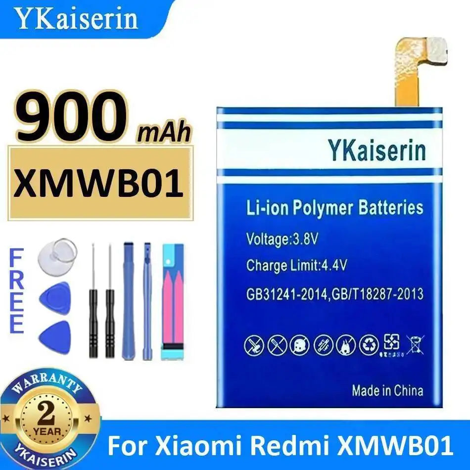 Для Xiaomi Redmi XMWB01 Сменный аккумулятор для часов премиум-класса 900 мАч
Для Xiaomi Redmi XMWB01 Сменный аккумулятор для часов премиум-класса 900 мАч