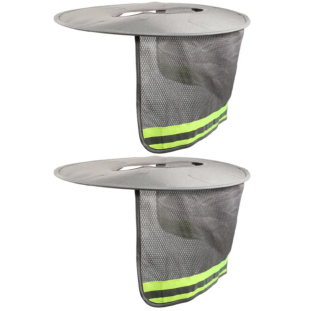 2Pcs Sunscreen Hat Cover Grey Hard Hat Neck Shade Visor Breathable UV Protection Construction Site Accessories Polyester
2Pcs Sunscreen Hat Cover Grey Hard Hat Neck Shade Visor Breathable UV Protection Construction Site Accessories Polyester