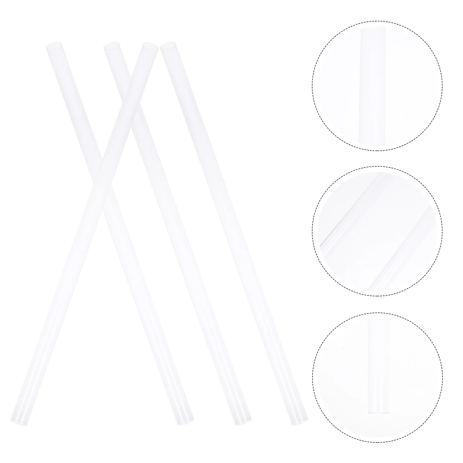 4Pcs PVC Transparent Tubes Hard Round Pipes Construction Dust Collection Plastic Tube Aquarium Long Lasting Wear Resistance
4Pcs PVC Transparent Tubes Hard Round Pipes Construction Dust Collection Plastic Tube Aquarium Long Lasting Wear Resistance