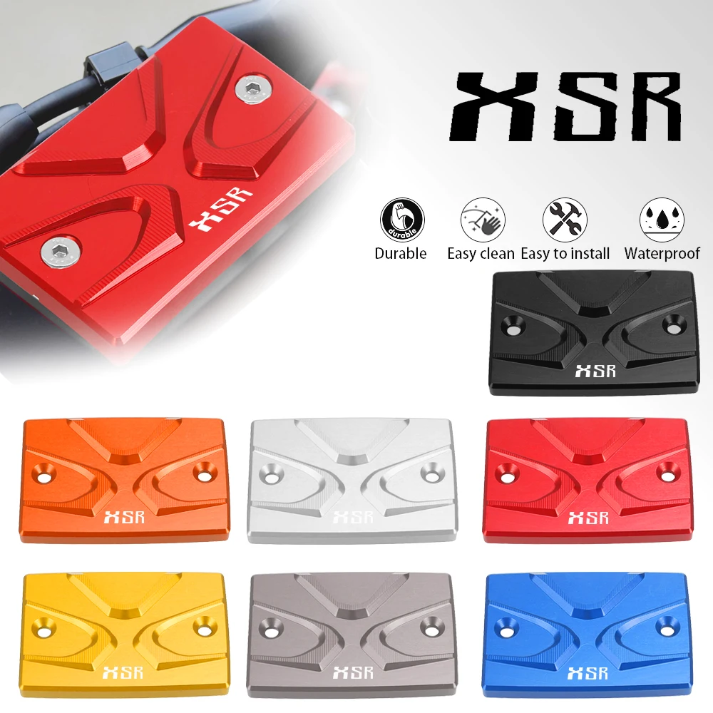 Motorcycle XSR-700 XSR-900 For YAMAHA XSR 700 900 Front Brake Fluid cover Front Brake Fluid Reservoir Cover Cap XSR700 XSR900
Motorcycle XSR-700 XSR-900 For YAMAHA XSR 700 900 Front Brake Fluid cover Front Brake Fluid Reservoir Cover Cap XSR700 XSR900