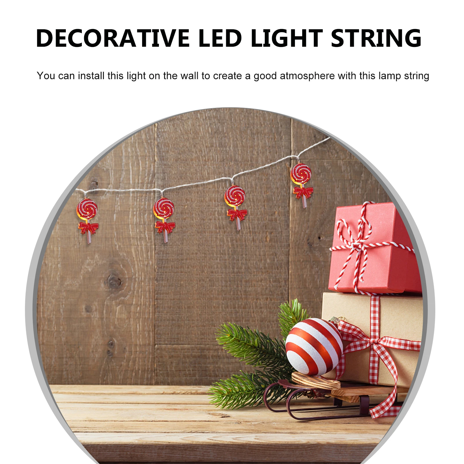 1 Set Candy Shape Led Lights Christmas Decorative Light For Home Garden Indoor Outdoor Party Decoration Lamp Garden Light String
1 Set Candy Shape Led Lights Christmas Decorative Light For Home Garden Indoor Outdoor Party Decoration Lamp Garden Light String