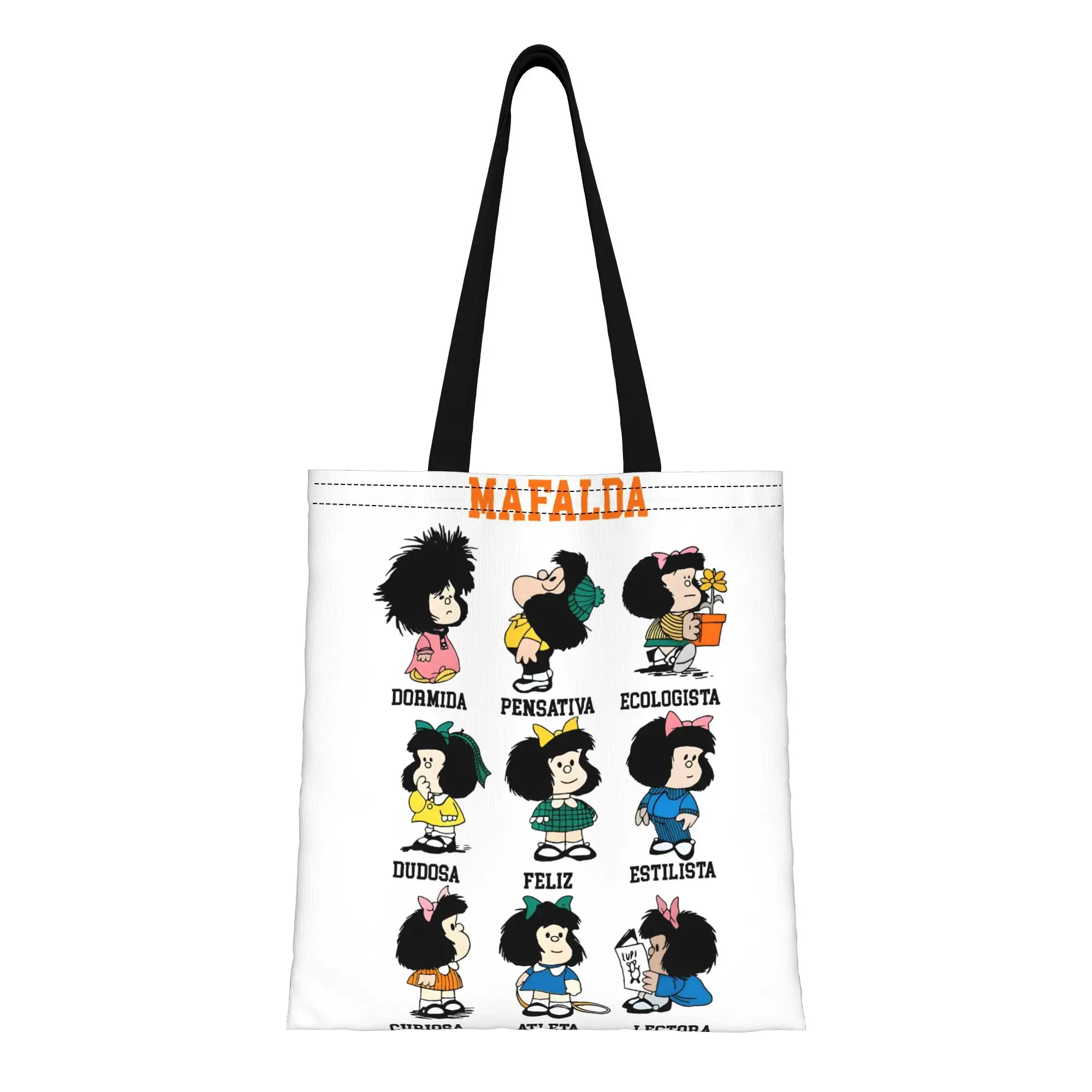 1PC Why Canvas Tote Bag Durable Shoulder Strap No Closure Design Hand Washable Tote M-Mafalda Durable Canvas
1PC Why Canvas Tote Bag Durable Shoulder Strap No Closure Design Hand Washable Tote M-Mafalda Durable Canvas