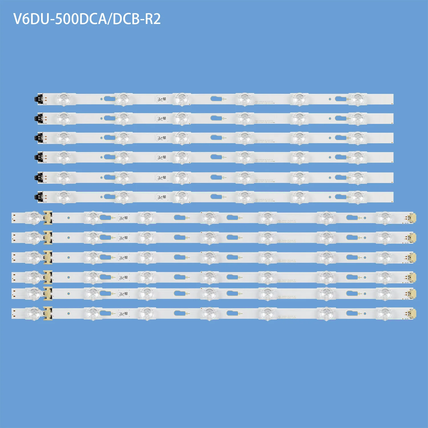 LED strip 6+7LEDs for UE50MU6102 UE50MU6103 UA50MU6100 UE50KU6090 UN50MU6103 UE50MU6120 UN50KU6300 UE50KU6079 UE50KU6079K
LED strip 6+7LEDs for UE50MU6102 UE50MU6103 UA50MU6100 UE50KU6090 UN50MU6103 UE50MU6120 UN50KU6300 UE50KU6079 UE50KU6079K