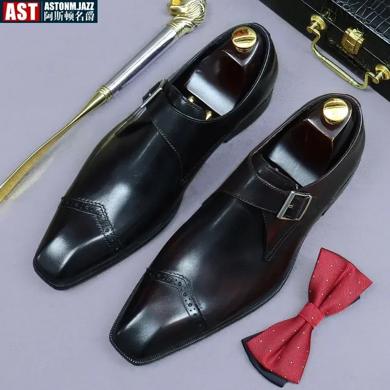Retro Mens Dress Shoes British Style Luxury Genuine Leather Handmade Quality Autumn Elegant Wedding Social Shoes Man Size 46
Retro Mens Dress Shoes British Style Luxury Genuine Leather Handmade Quality Autumn Elegant Wedding Social Shoes Man Size 46