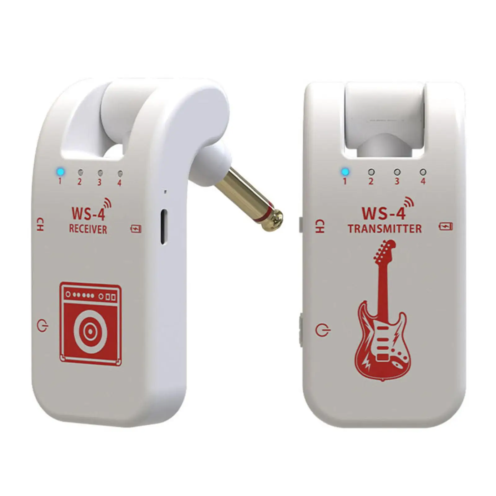 2.4G Wireless Guitar System 8 Channels 40M Transmission Rechargeable
2.4G Wireless Guitar System 8 Channels 40M Transmission Rechargeable
