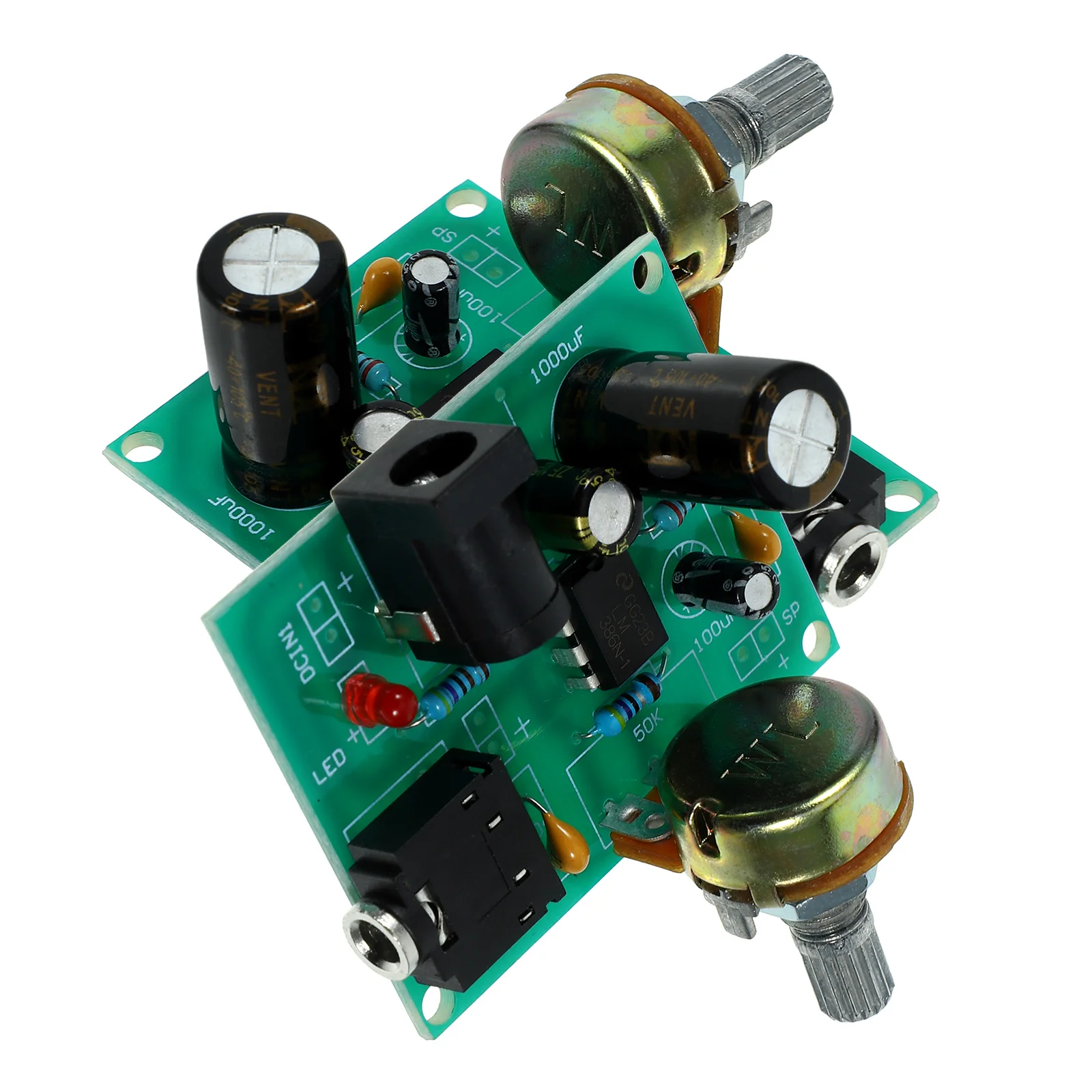 2 Sets Amplifier Board Kit Mini Stereo Circuit Wire Plastic Solder Practice Kits
2 Sets Amplifier Board Kit Mini Stereo Circuit Wire Plastic Solder Practice Kits