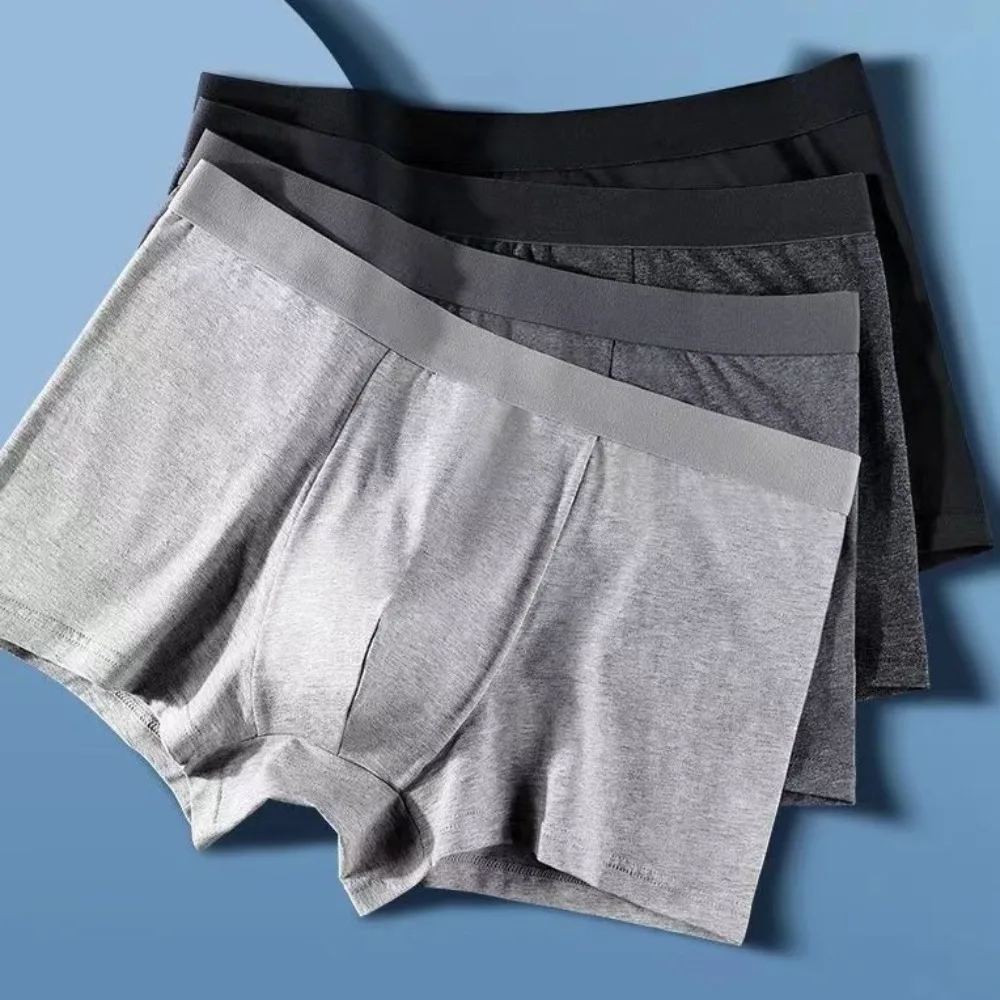 4Pcs Fashion Solid Color Men's Boxer Briefs XL-4XL Plus Size Men Panties Lingerie Cotton Crotch Underwear for Man Boys
4Pcs Fashion Solid Color Men's Boxer Briefs XL-4XL Plus Size Men Panties Lingerie Cotton Crotch Underwear for Man Boys