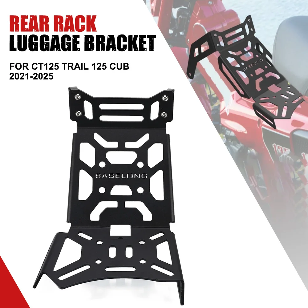 FOR Honda CT125 Trail 125 Cub 2021 2022 2023 2024 2025 Motorcycle Accessories Rear Rack Luggage Shelf Bracket Tailbox Support
FOR Honda CT125 Trail 125 Cub 2021 2022 2023 2024 2025 Motorcycle Accessories Rear Rack Luggage Shelf Bracket Tailbox Support