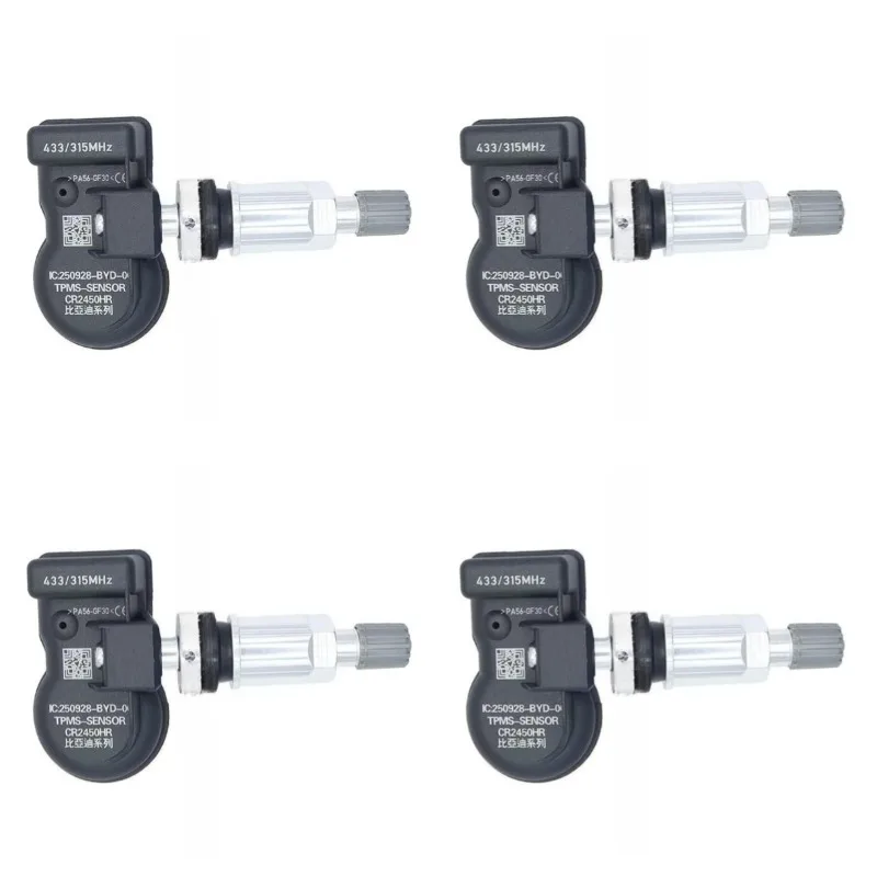 Car TPMS Kit/Wholesale for All BYD ATTO 3 QIN Plus Dolphin Han EV Tang King DM-i Pre Programmed Tire Pressure Monitoring Sensor
Car TPMS Kit/Wholesale for All BYD ATTO 3 QIN Plus Dolphin Han EV Tang King DM-i Pre Programmed Tire Pressure Monitoring Sensor