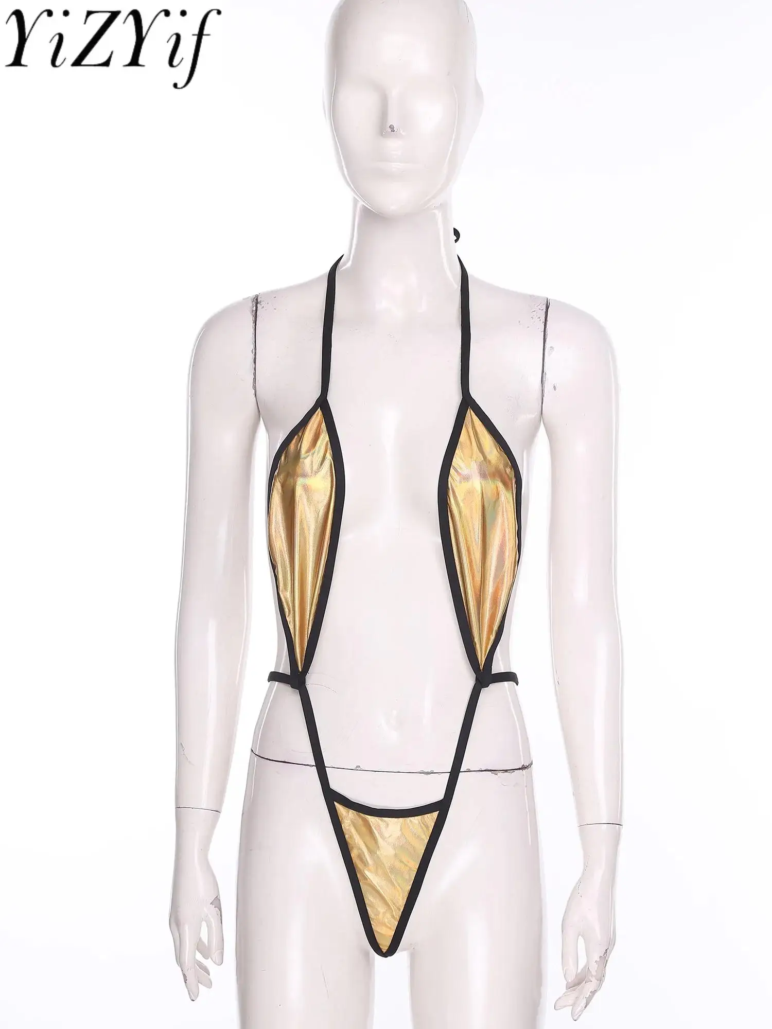 Женское нижнее белье, соблазнительное нижнее белье, ночное белье с открытой спиной и Т-образной спинкой, металлическое боди на шнуровке для пары, соблазнительное ночное белье для флирта
Женское нижнее белье, соблазнительное нижнее белье, ночное белье с открытой спиной и Т-образной спинкой, металлическое боди на шнуровке для пары, соблазнительное ночное белье для флирта