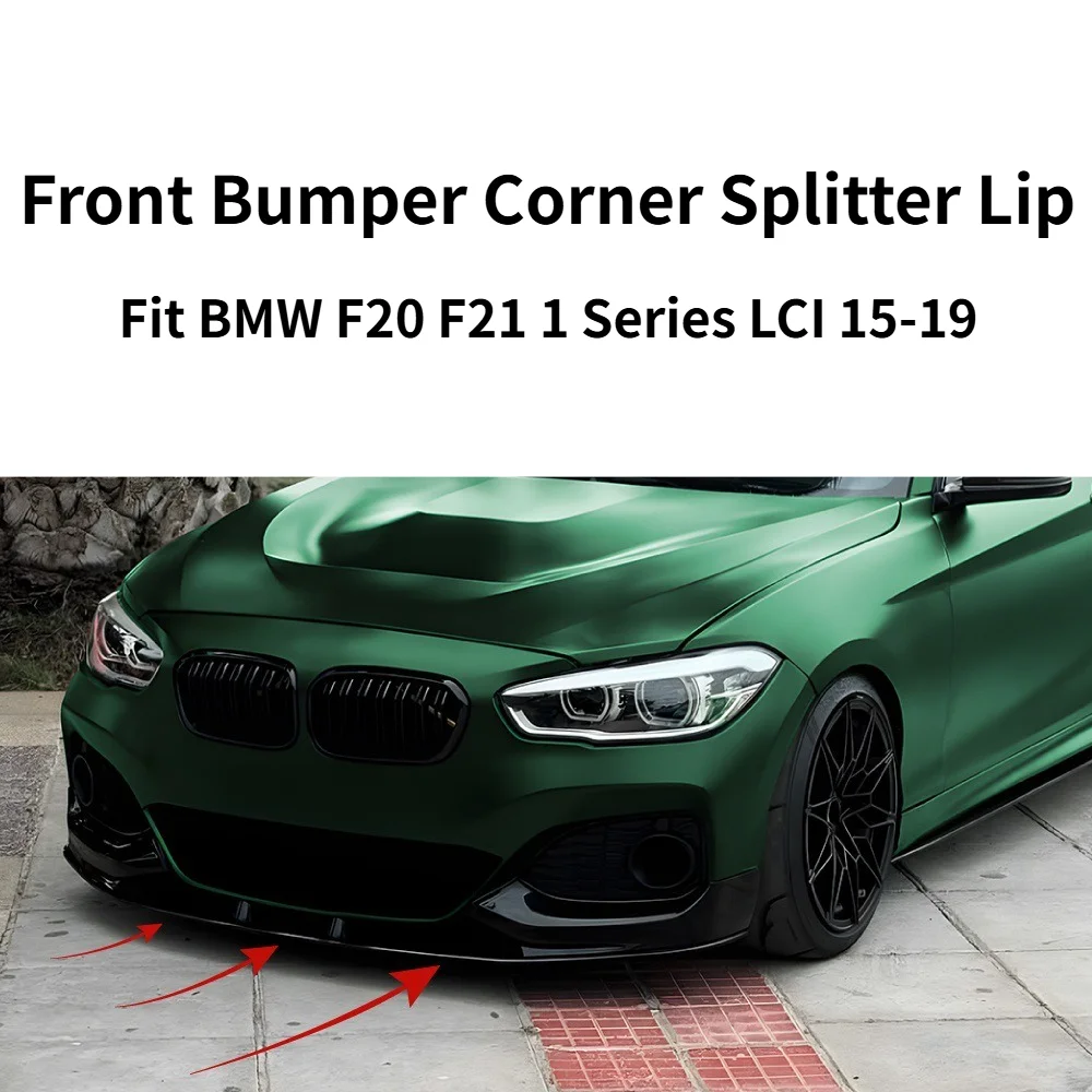 Front Lip Corner Splitter Trim Fits BMW 1 Series F20 F21 LCI M Sport MP 2015-2019 Bumper Aero Exterior Mod Auto Spare Parts
Front Lip Corner Splitter Trim Fits BMW 1 Series F20 F21 LCI M Sport MP 2015-2019 Bumper Aero Exterior Mod Auto Spare Parts