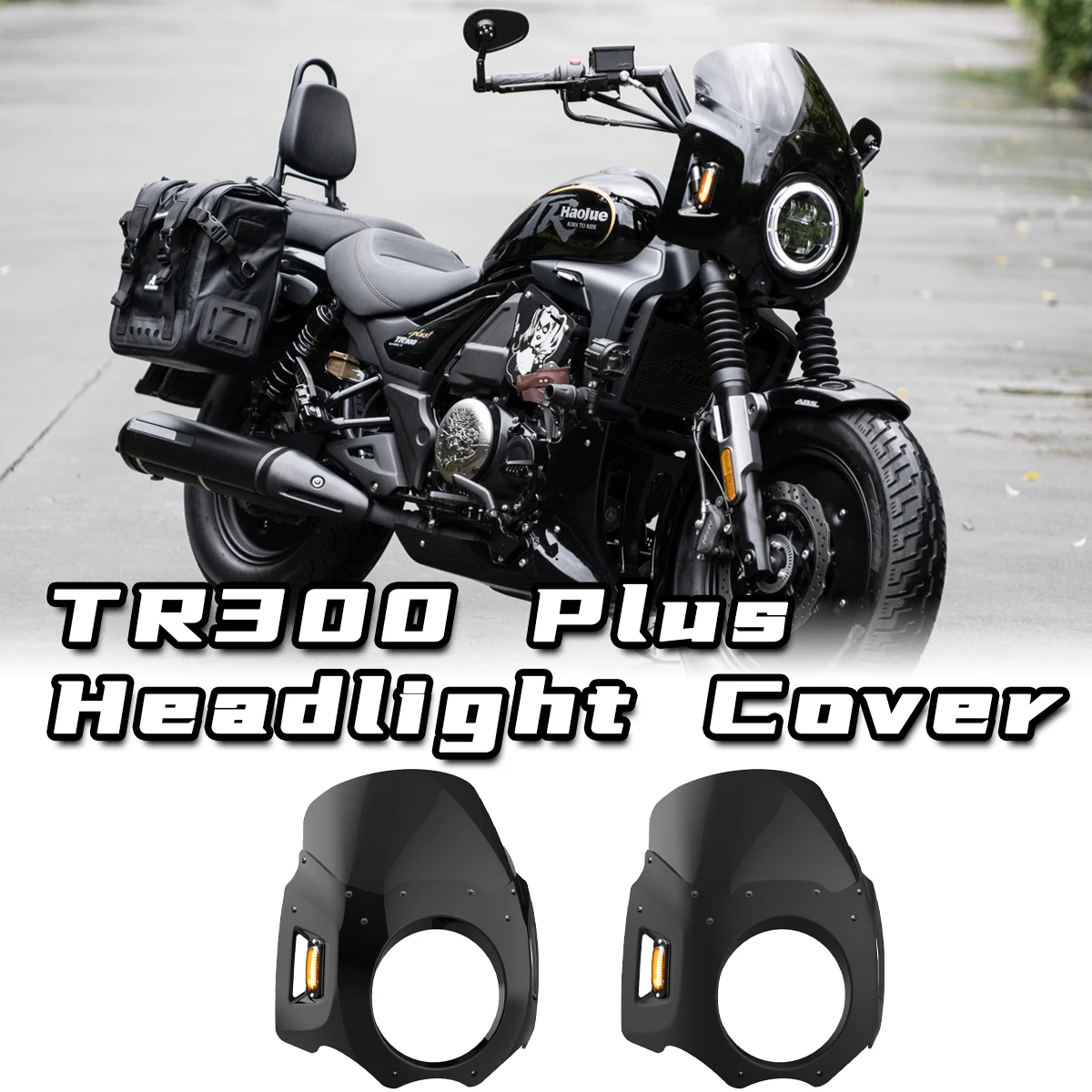 Motorcycle Headlight Cover Windscreen Front Headlight Fairing Screen Cover Cowl for Haojue TR300 Plus
Motorcycle Headlight Cover Windscreen Front Headlight Fairing Screen Cover Cowl for Haojue TR300 Plus