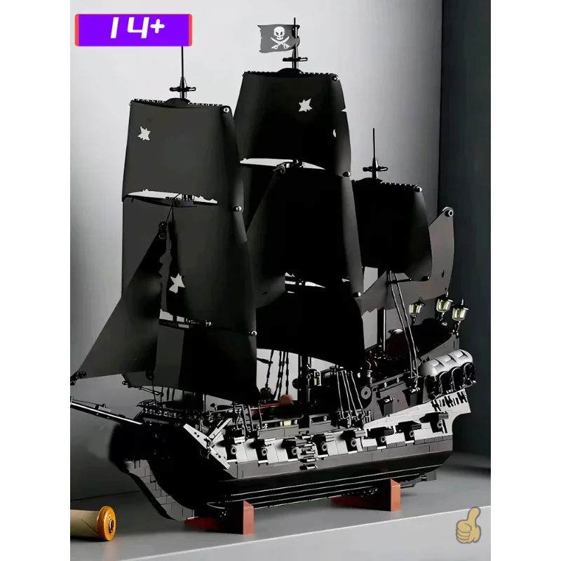 In stock 2026 Pirates of the Caribbean toy assembling toy sailing ship educational toy Black Pearl Ship Captain Jack 2803PCS
In stock 2026 Pirates of the Caribbean toy assembling toy sailing ship educational toy Black Pearl Ship Captain Jack 2803PCS