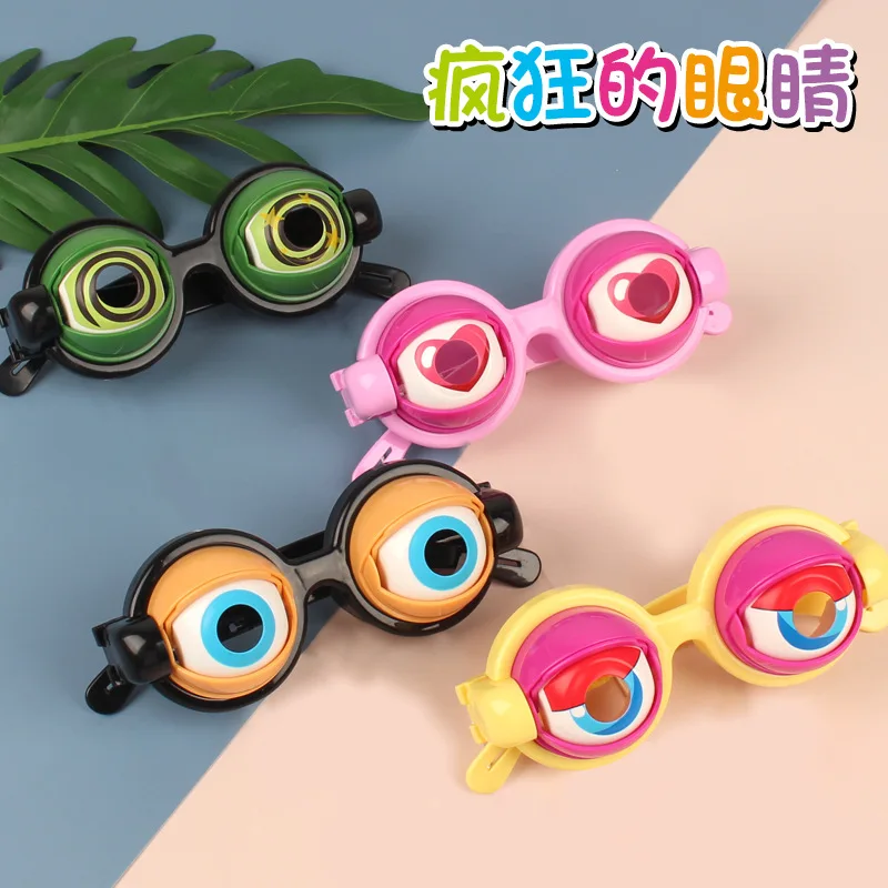 Crazy Eyes Funny Glasses Toy Novel Creative Comical Prop Glasses
Crazy Eyes Funny Glasses Toy Novel Creative Comical Prop Glasses