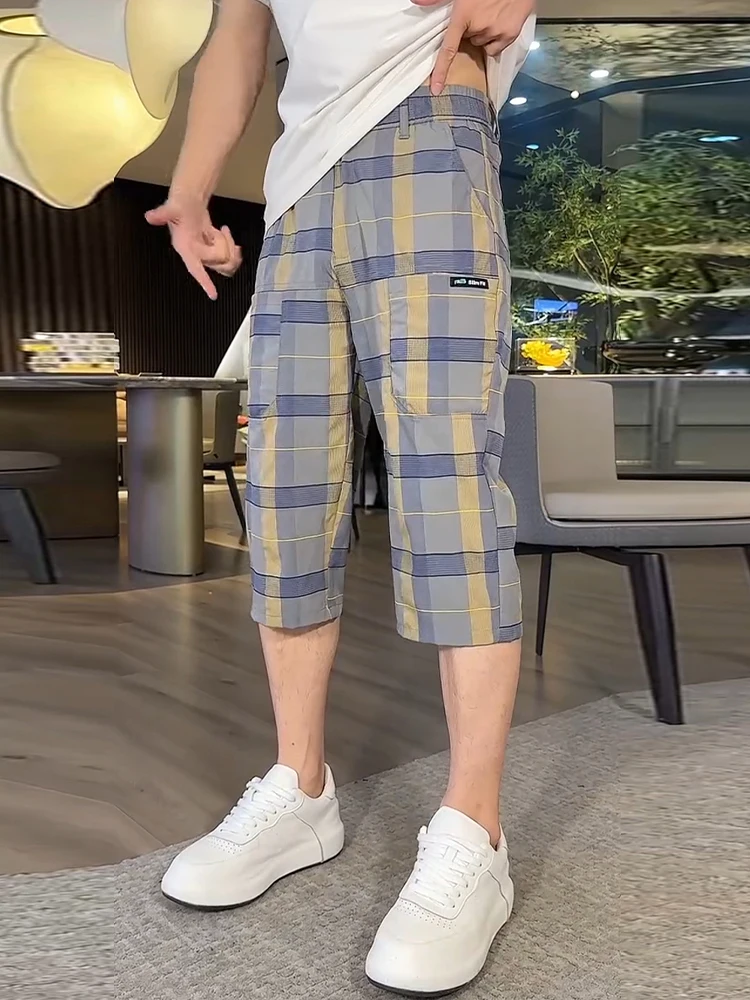 Men's Summer New Style Thin Straight Leg Seven-Foot Pants Comfortable Breathable Quick-Dry Casual Pants with Six Pockets
Men's Summer New Style Thin Straight Leg Seven-Foot Pants Comfortable Breathable Quick-Dry Casual Pants with Six Pockets
