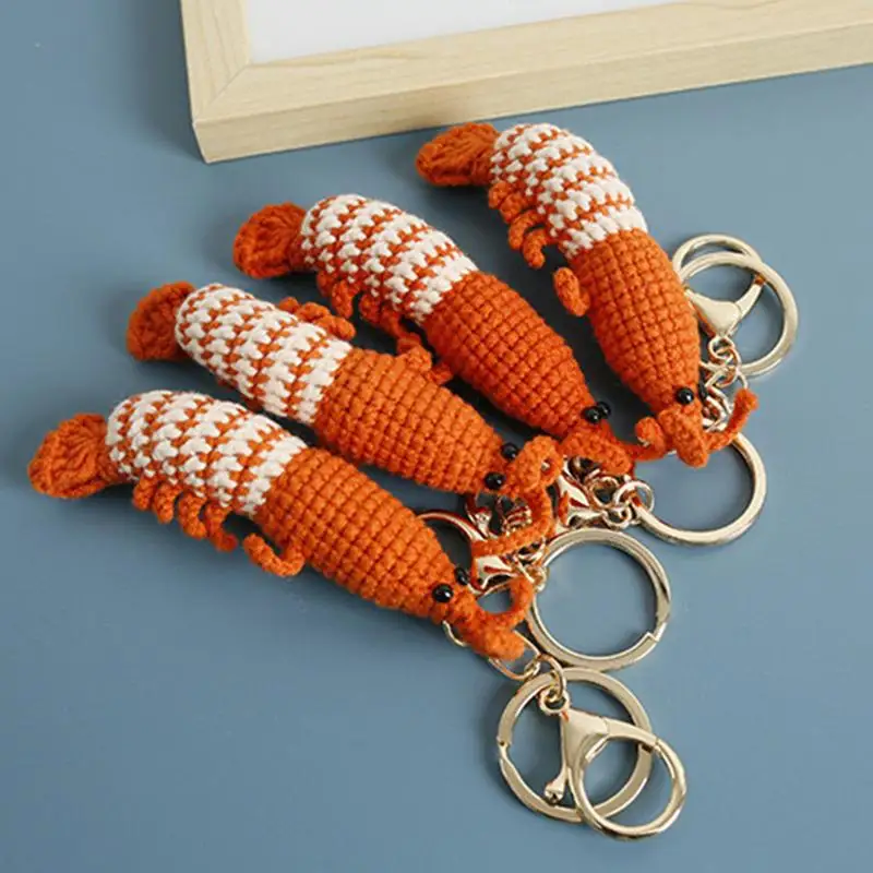 Вязаная подвеска в виде креветок, мультяшная ручная кукла-креветка, мягкое и удобное украшение для ключей от машины, сумки, рюкзак, мобильный
Вязаная подвеска в виде креветок, мультяшная ручная кукла-креветка, мягкое и удобное украшение для ключей от машины, сумки, рюкзак, мобильный