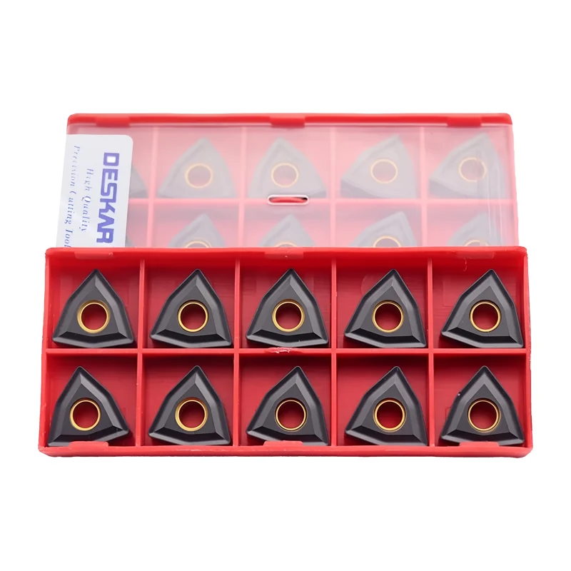 DESKAR WNMG080404 WNMG080408 WNMG080412 LF3018 Carbide insert CNC turning tool for processing cast iron
DESKAR WNMG080404 WNMG080408 WNMG080412 LF3018 Carbide insert CNC turning tool for processing cast iron