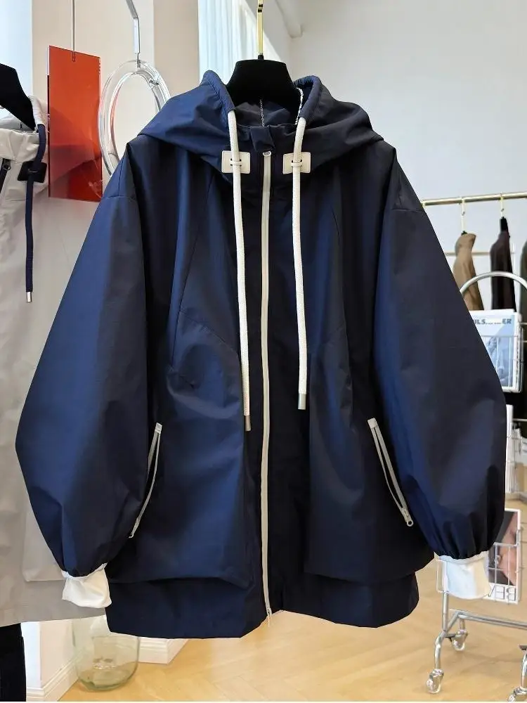 2025 Loose Women's Casual Hooded Jacket New Korean Style Versatile Top Design Sensation Outdoor Coat
2025 Loose Women's Casual Hooded Jacket New Korean Style Versatile Top Design Sensation Outdoor Coat