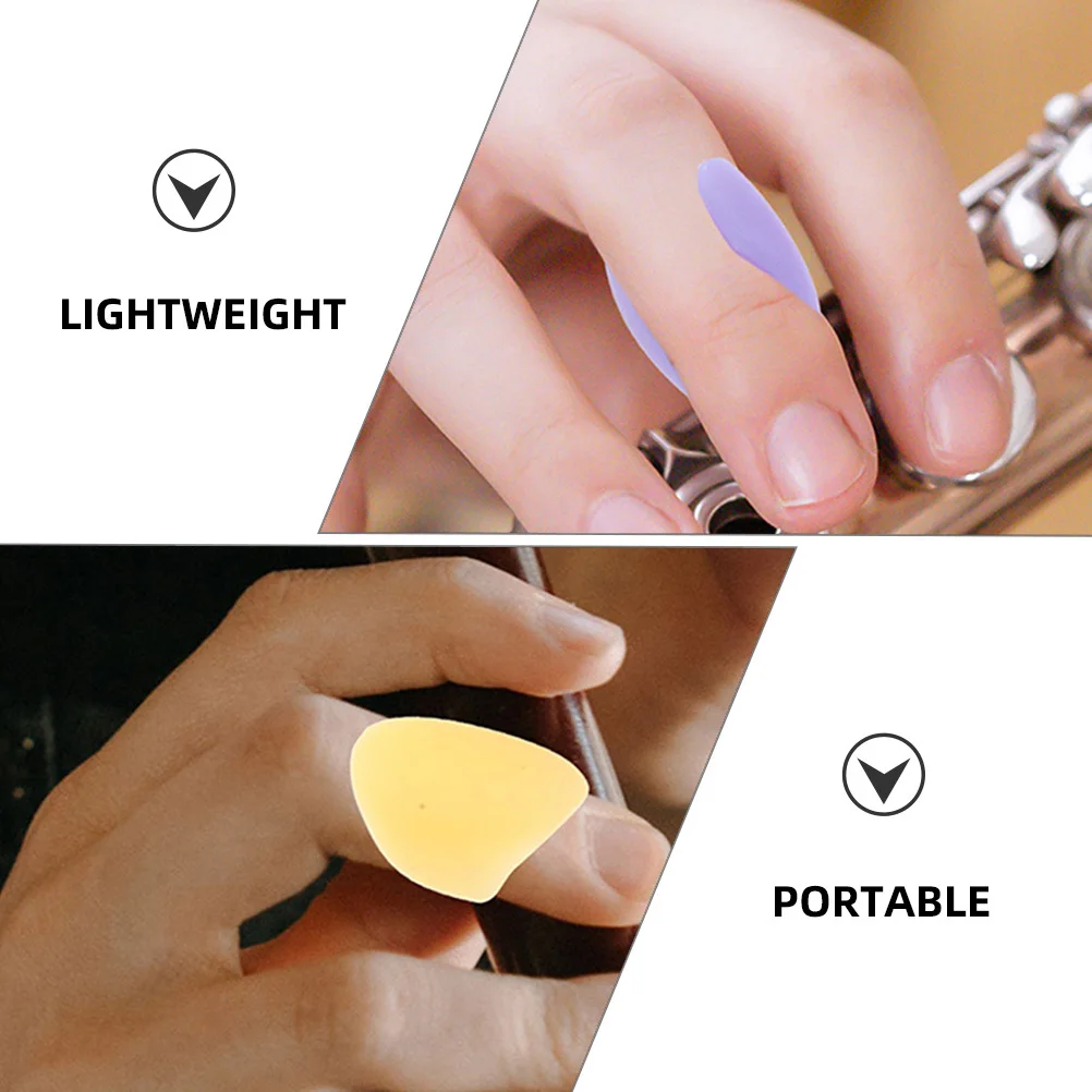 8Pcs Flute Finger Protector Soft Silicone Thumb Rest Pad for Long Term Use Beginner to Professional Flute Parts Comfortable Grip
8Pcs Flute Finger Protector Soft Silicone Thumb Rest Pad for Long Term Use Beginner to Professional Flute Parts Comfortable Grip