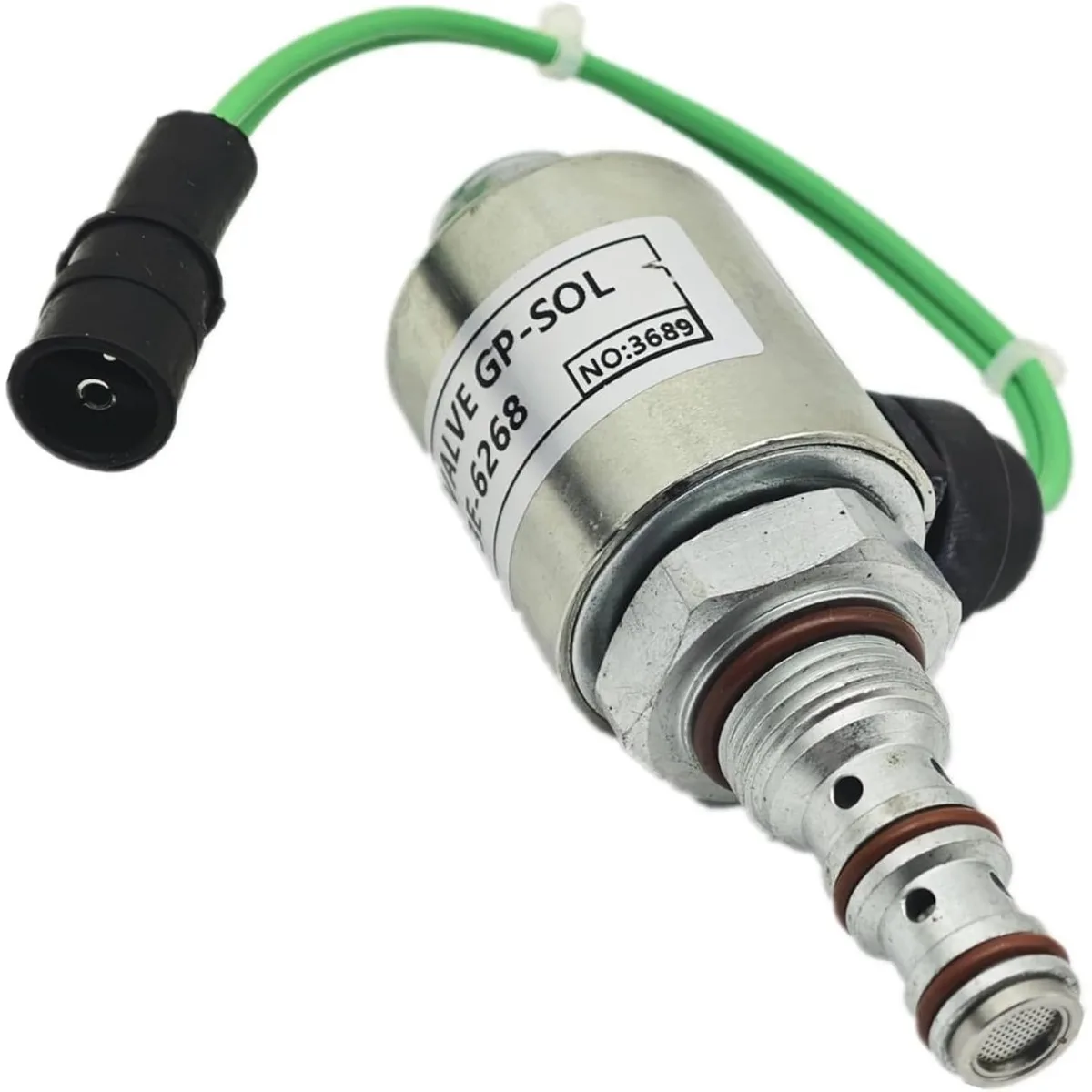 12V Solenoid Valve 3E-6268 3E6268 Compatible for CAT 446 446B Backhoe Loader 3114 Engine
12V Solenoid Valve 3E-6268 3E6268 Compatible for CAT 446 446B Backhoe Loader 3114 Engine