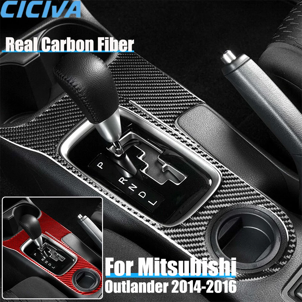 Real Carbon Fiber Car Accessories Gear Surround Panel Trim Decorative Cover Soft Sticker For Mitsubishi Outlander 2014 2015 2016
Real Carbon Fiber Car Accessories Gear Surround Panel Trim Decorative Cover Soft Sticker For Mitsubishi Outlander 2014 2015 2016