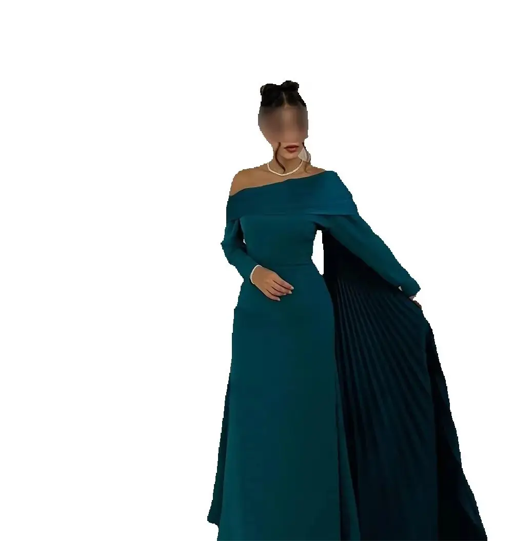 Teal Formal Women Long Bespoke Occasion Gown Evening Dresses Pastrol Unisex Jersey Retro Dubai Saudi Arabic Prom 2026 Customized
Teal Formal Women Long Bespoke Occasion Gown Evening Dresses Pastrol Unisex Jersey Retro Dubai Saudi Arabic Prom 2026 Customized