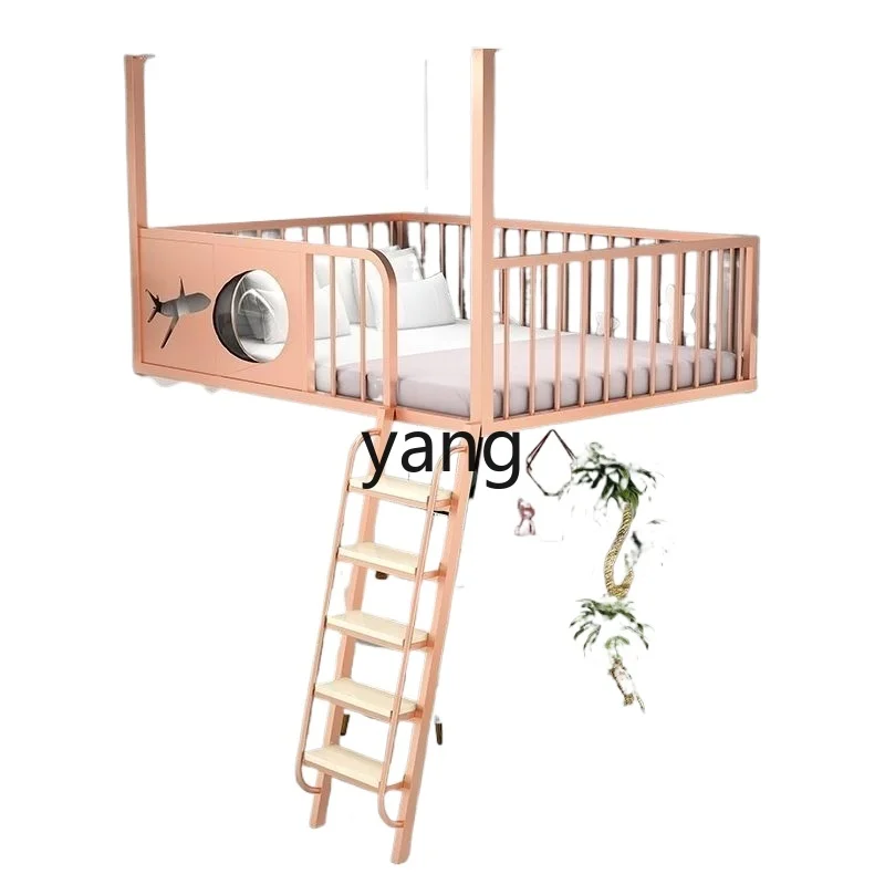 YJQ simple wrought iron hammock bedroom space saving single upper duplex small apartment elevated sky bed
YJQ simple wrought iron hammock bedroom space saving single upper duplex small apartment elevated sky bed