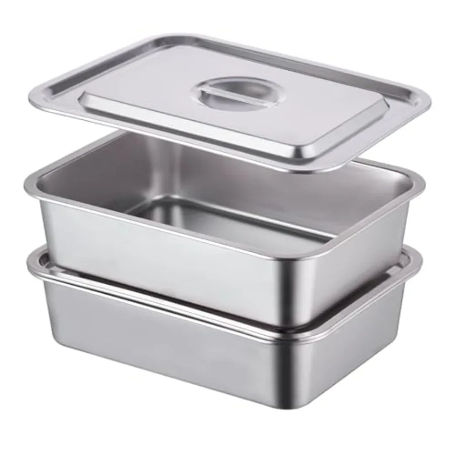 4-Piece 4 Inch Extra Deep asagna Baking Pan with id 11x14 Inch 7.4QT arge Stainess Stee Nonstick asagna Baking Roasting Pans Ca
4-Piece 4 Inch Extra Deep asagna Baking Pan with id 11x14 Inch 7.4QT arge Stainess Stee Nonstick asagna Baking Roasting Pans Ca