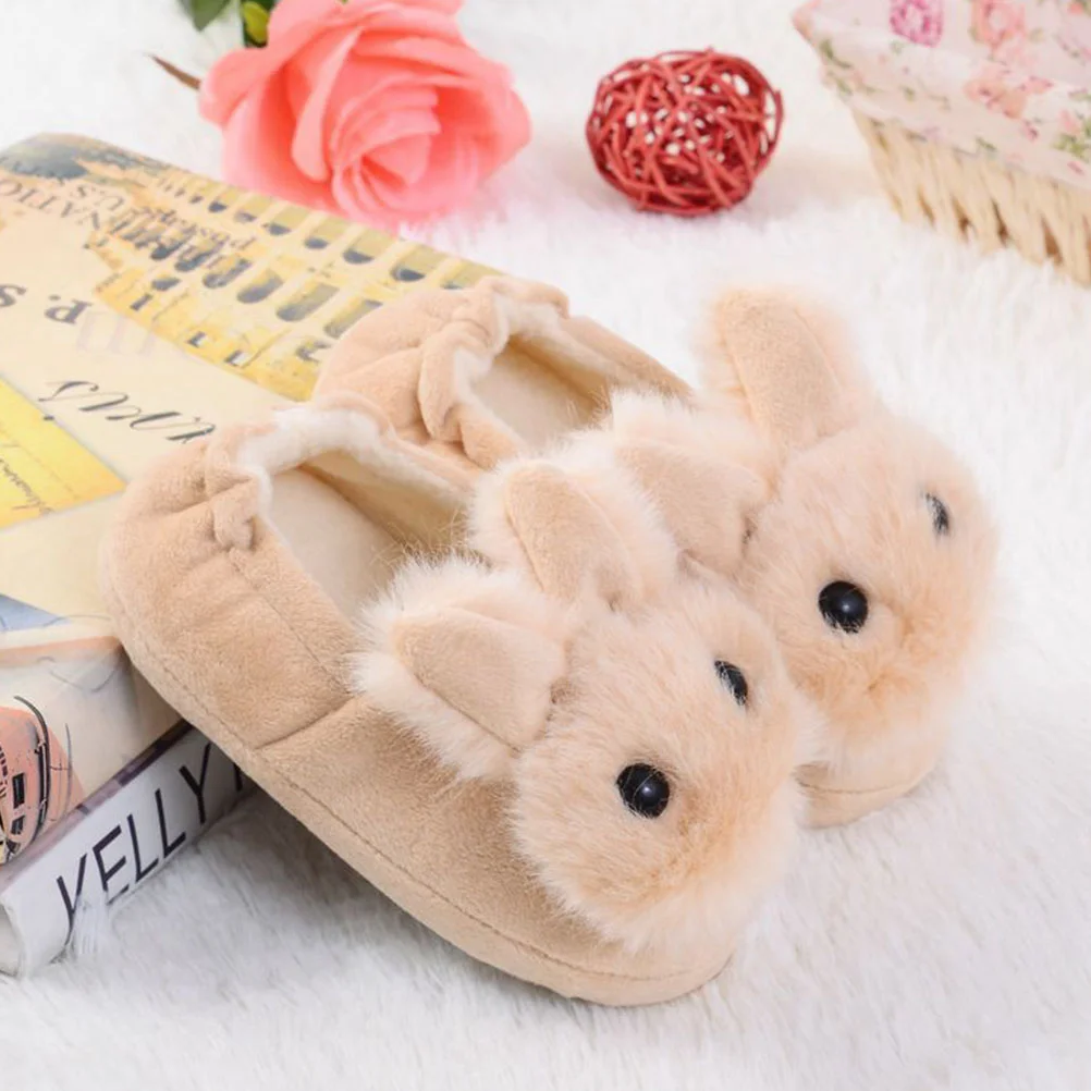 Girl Children's Cotton Slippers Women Sneaker Fabric: Short Plush with Faux Rabbit Fur Bunny Shape
Girl Children's Cotton Slippers Women Sneaker Fabric: Short Plush with Faux Rabbit Fur Bunny Shape