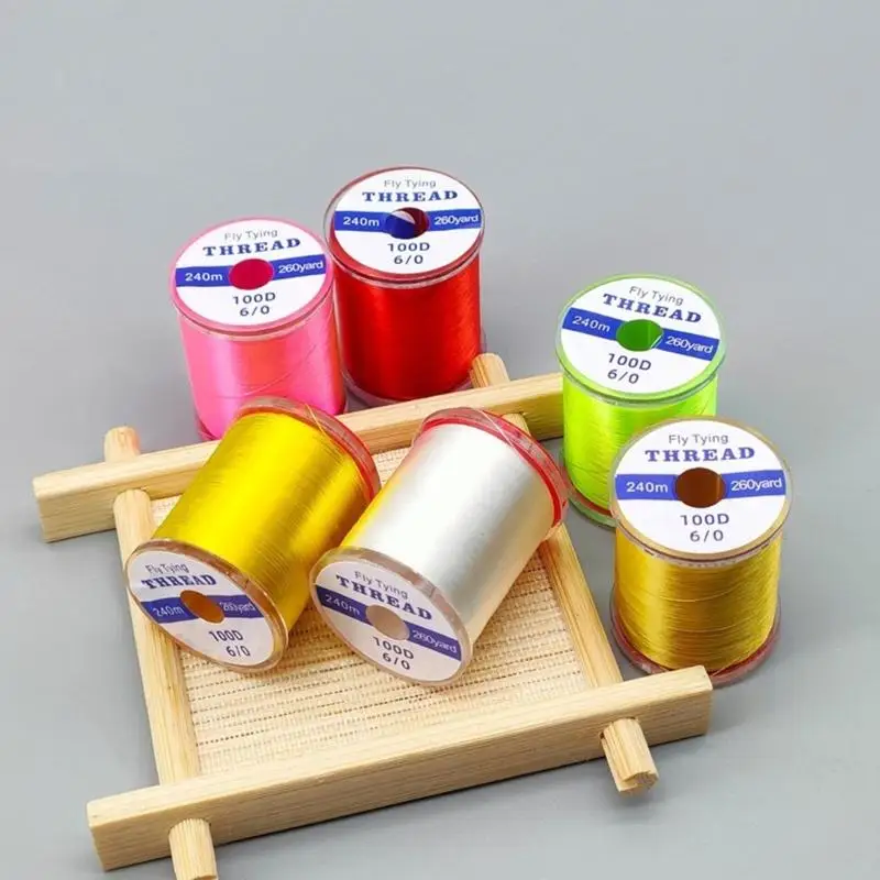 High Strength Fly Tying Thread 240M Strong Tension Fishing Line Light Weight Fly Tying Wire Accessories Enduring K1YF
High Strength Fly Tying Thread 240M Strong Tension Fishing Line Light Weight Fly Tying Wire Accessories Enduring K1YF