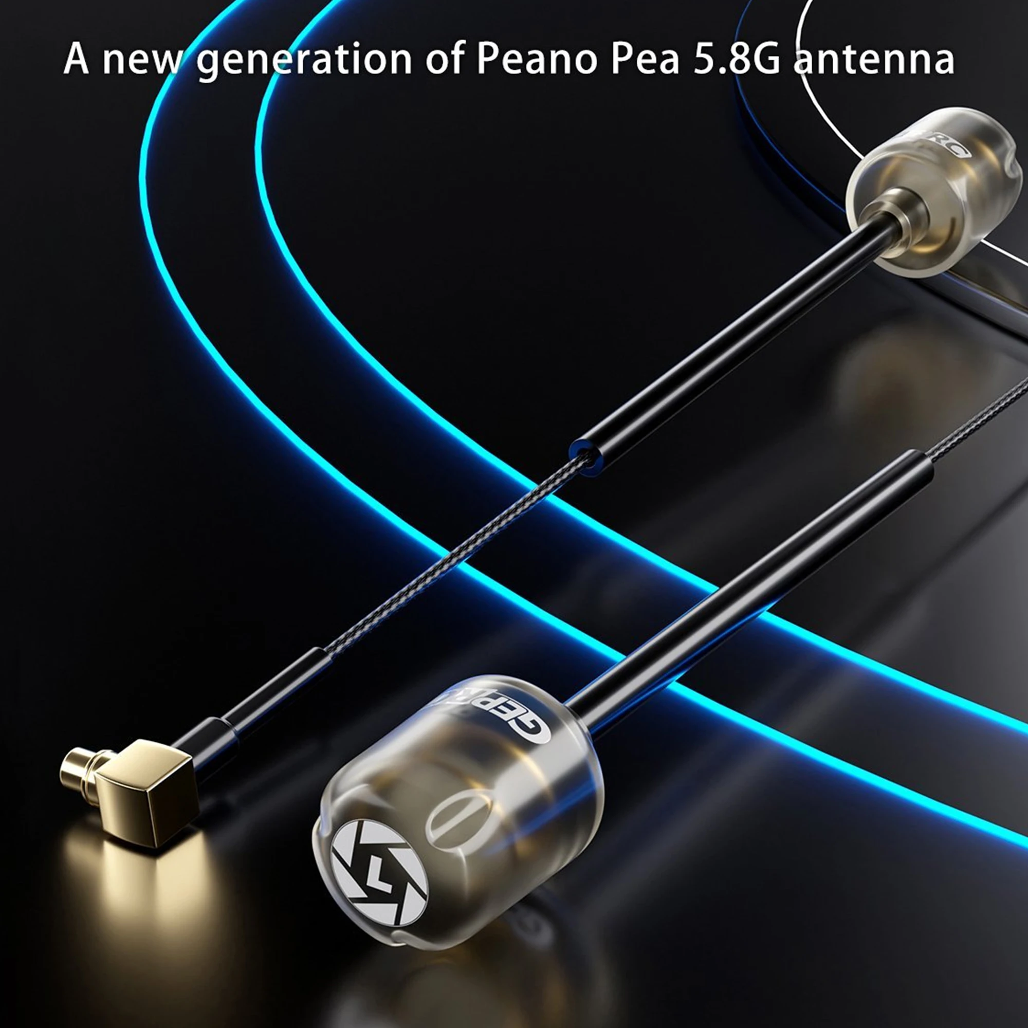 GEPRC Peano 5.8G Antenna for FPV Drone with LHCP and RHCP ABS Radome Material 5600-5950MHz Frequency Range Light-weight Design
GEPRC Peano 5.8G Antenna for FPV Drone with LHCP and RHCP ABS Radome Material 5600-5950MHz Frequency Range Light-weight Design