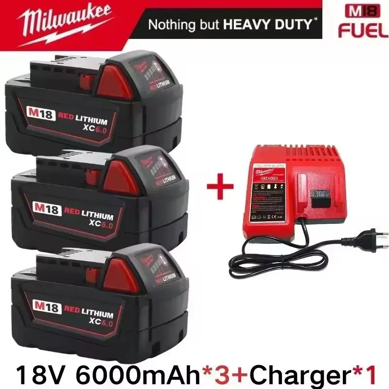 100% original Genuine Milwaukee battery, M18 battery, M18B6,6.0Ah, Milwaukee 48-11-1860 48-11-1850 1840 Tool Lithium Battery
100% original Genuine Milwaukee battery, M18 battery, M18B6,6.0Ah, Milwaukee 48-11-1860 48-11-1850 1840 Tool Lithium Battery
