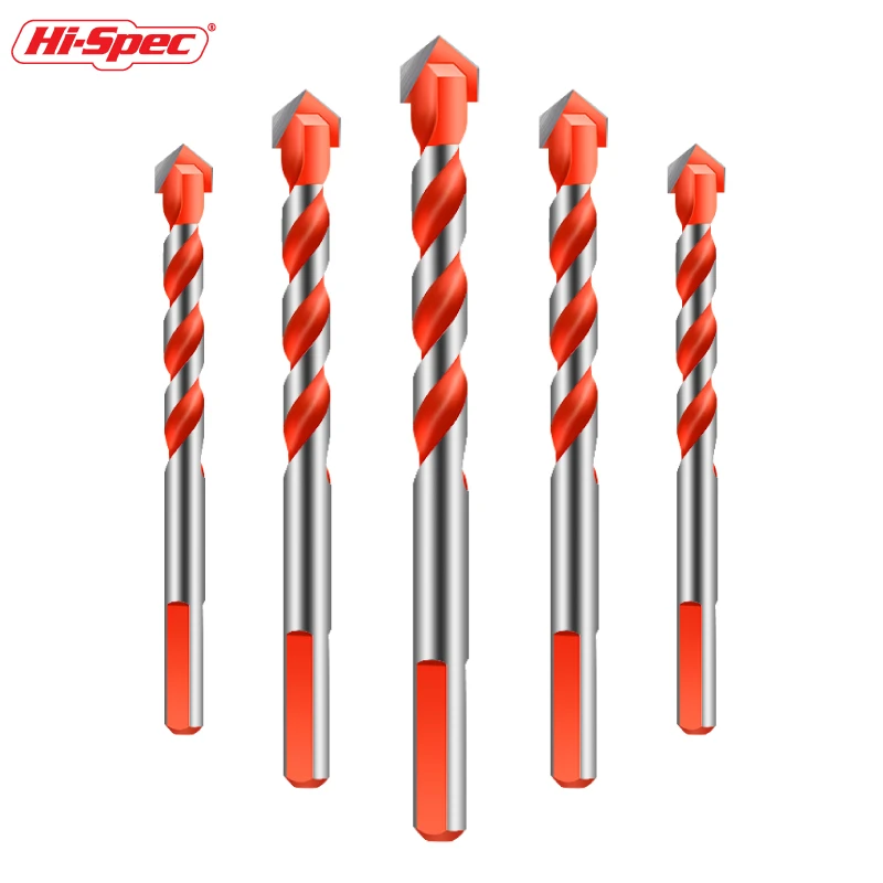Hi-Spec Multifunctional Triangle Glass Metal Drill Bit Diamond Drill Set Ceramic Tile Concrete Brick Wood Punching Hole Drill
Hi-Spec Multifunctional Triangle Glass Metal Drill Bit Diamond Drill Set Ceramic Tile Concrete Brick Wood Punching Hole Drill