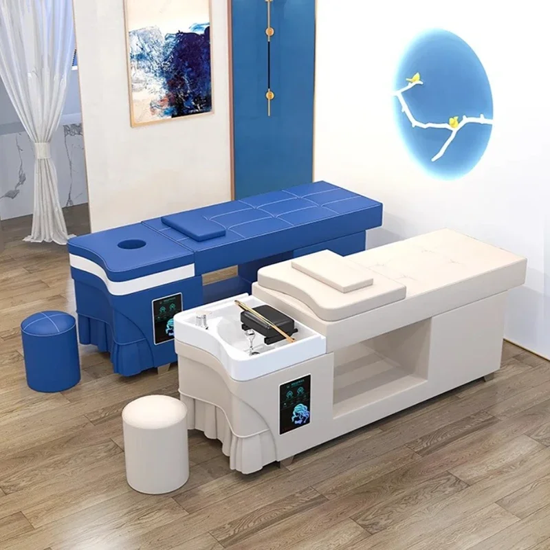 Fumigation Hair Washing Bed Luxury Minimalistic Japanese Sink Shower Chair Shower Head Fauteuil Coiffure Salon Equipment MQ50SC
Fumigation Hair Washing Bed Luxury Minimalistic Japanese Sink Shower Chair Shower Head Fauteuil Coiffure Salon Equipment MQ50SC