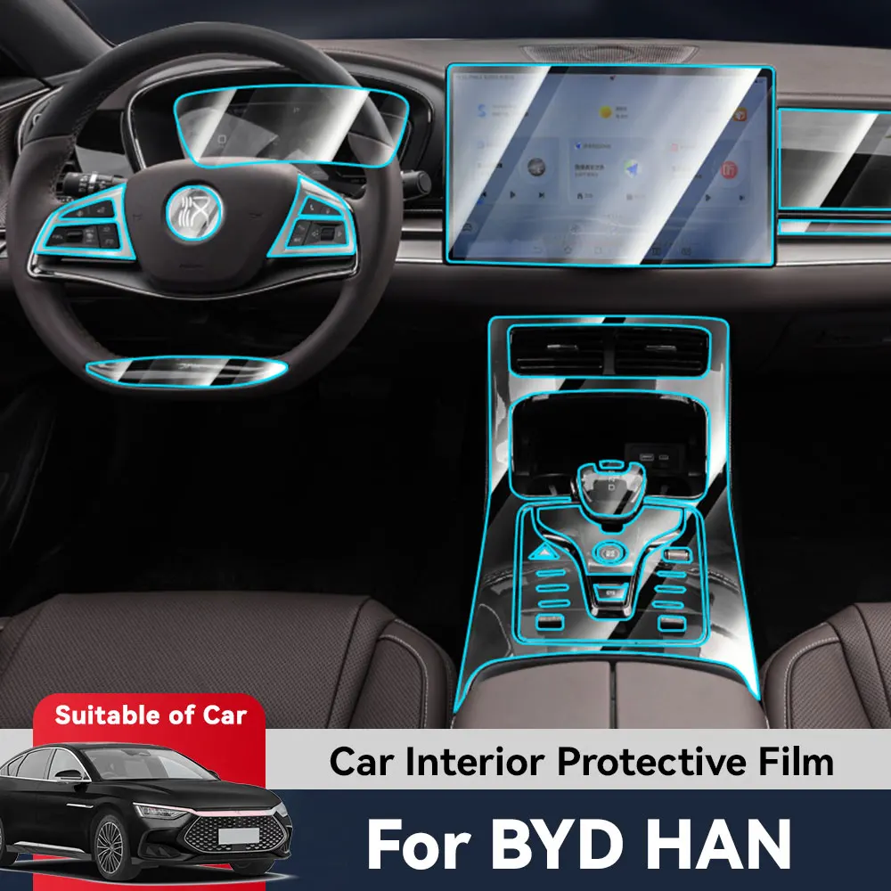 Auto Central Control Screen TPU Navigation Anti Scratch interior Protection Film GPS Navigation For BYD HAN EV DM-i 2024
Auto Central Control Screen TPU Navigation Anti Scratch interior Protection Film GPS Navigation For BYD HAN EV DM-i 2024