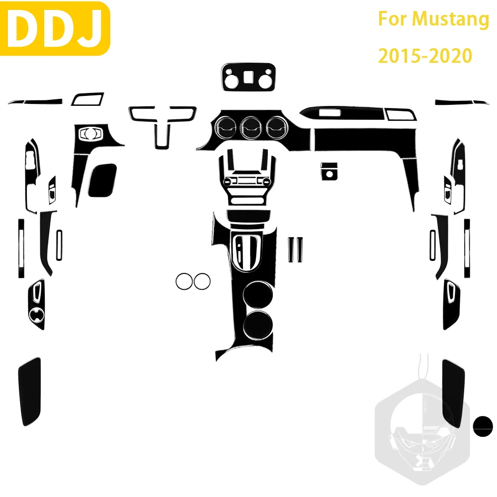 For Ford Mustang 2015 2016 2017 2018 2019 2020 Car Accessories Interior Decorative Stickers Steer Wheel Gear Shift Black Plastic
For Ford Mustang 2015 2016 2017 2018 2019 2020 Car Accessories Interior Decorative Stickers Steer Wheel Gear Shift Black Plastic