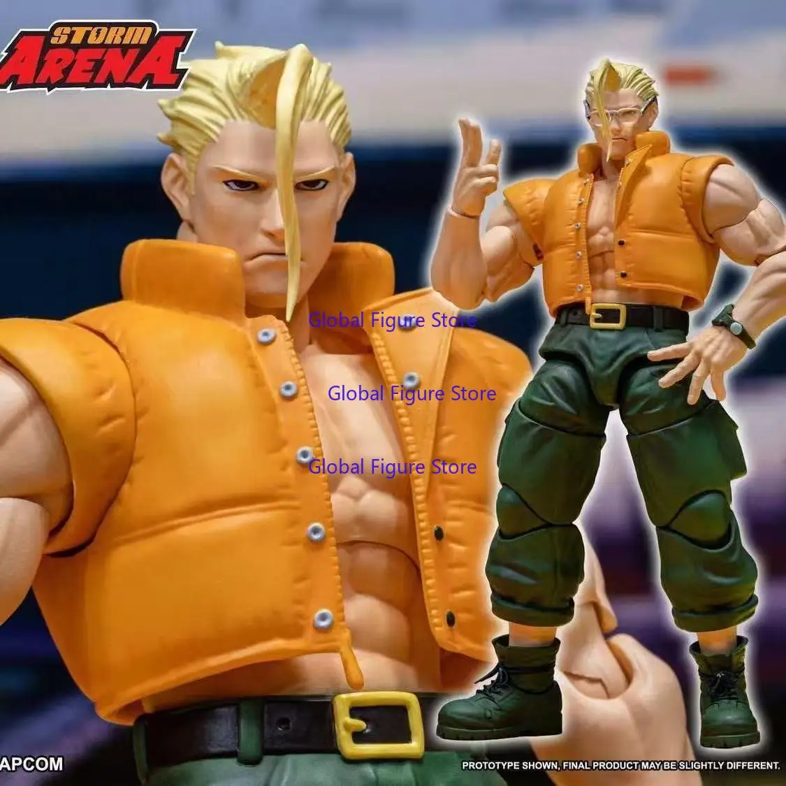 In Stock ST Storm Toys Street Fighter Charlie Nash 1/12 Scale Articulated Action Figure
In Stock ST Storm Toys Street Fighter Charlie Nash 1/12 Scale Articulated Action Figure