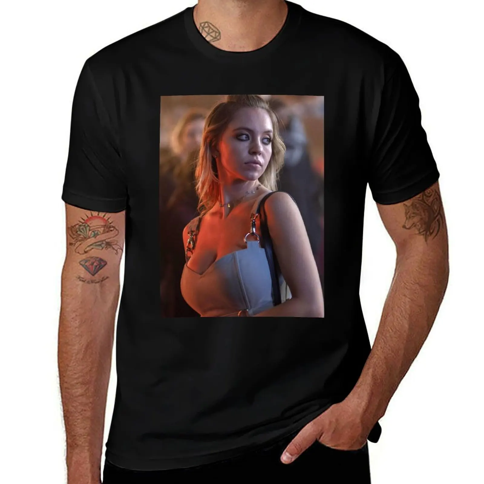sydney sweeney T-Shirt Short sleeve tee funny gifts funny shirt cotton oversized t shirt t shirt for men
sydney sweeney T-Shirt Short sleeve tee funny gifts funny shirt cotton oversized t shirt t shirt for men