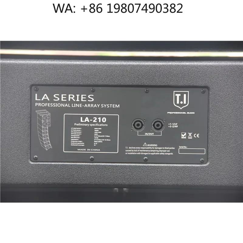 Dual 10 Inch Professional Line Array Speaker High Quality Audio Equipment for Indoor Outdoor Stage Live Systems
Dual 10 Inch Professional Line Array Speaker High Quality Audio Equipment for Indoor Outdoor Stage Live Systems