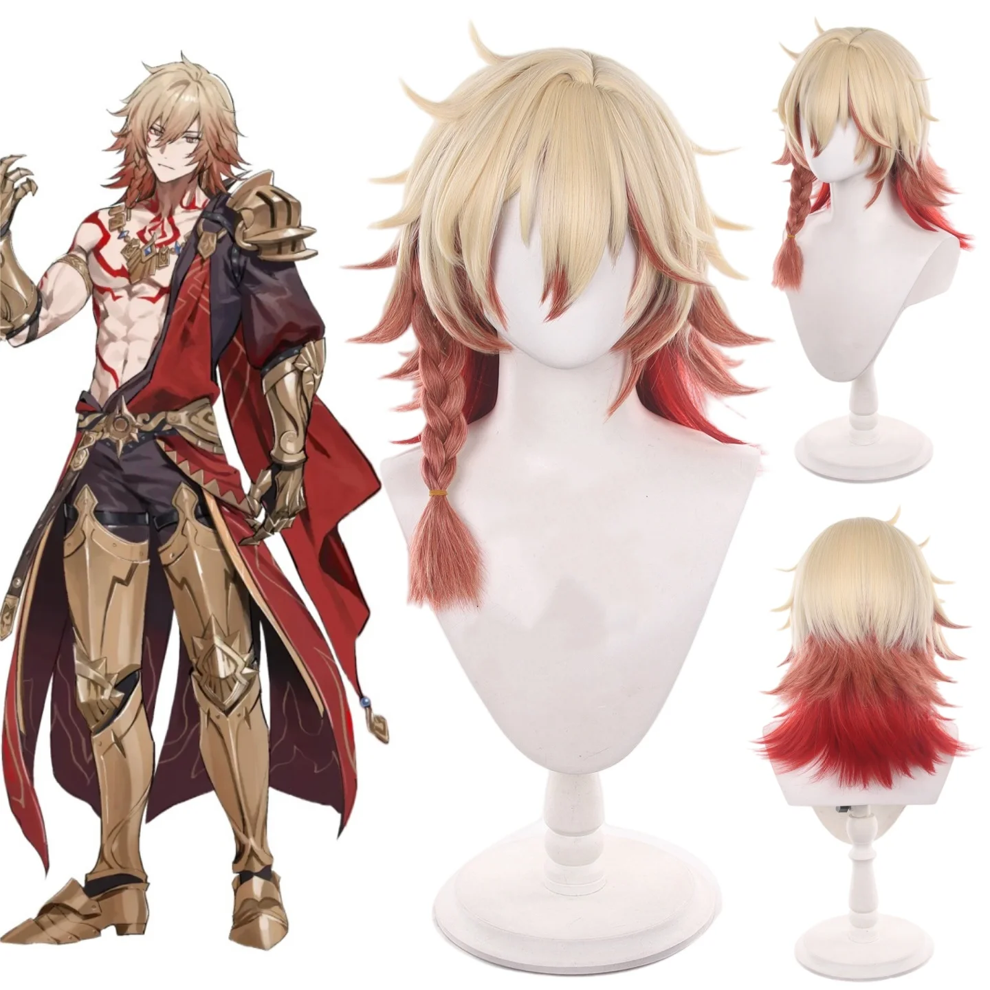 Anime Mydei Cosplay Rose Net Wig Game Honkai: Star Rail Mydei Halloween Party Prop Wigs
Anime Mydei Cosplay Rose Net Wig Game Honkai: Star Rail Mydei Halloween Party Prop Wigs