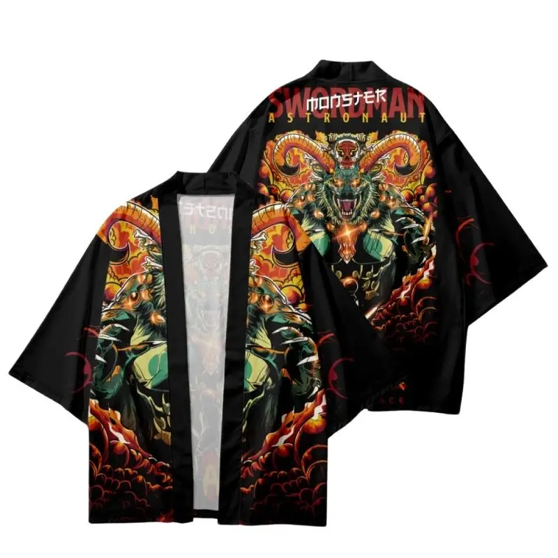 Japanese Cartoon Printed Traditional Haori Kimono Beach Shorts Women Men Asian Streetwear Cardigan Yukata Clothing
Japanese Cartoon Printed Traditional Haori Kimono Beach Shorts Women Men Asian Streetwear Cardigan Yukata Clothing