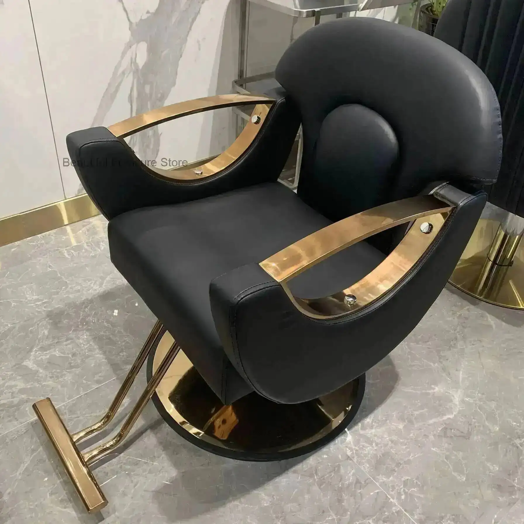 Lift Special Barbershop Inverted Salon Chair Cutting Stool Can Put Upside Down Hair Cutting Chair Gold Chassis Luxury Salon Tool
Lift Special Barbershop Inverted Salon Chair Cutting Stool Can Put Upside Down Hair Cutting Chair Gold Chassis Luxury Salon Tool
