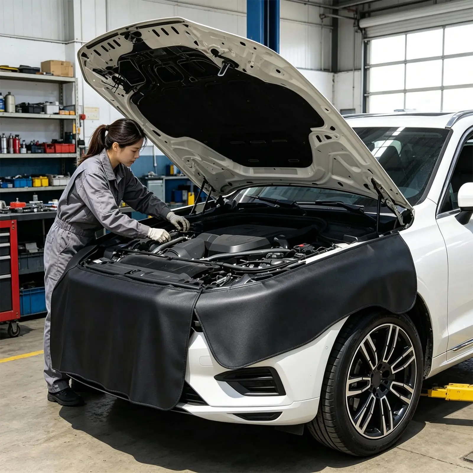 Fenders Protector Vehicle Mudguard Maintenance Pad Car Mudguard Protector Pad For Mechanics Technicians Garage Workshop Roadside
Fenders Protector Vehicle Mudguard Maintenance Pad Car Mudguard Protector Pad For Mechanics Technicians Garage Workshop Roadside